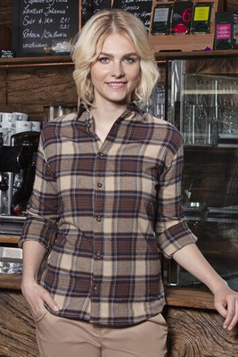 Karlowsky KYBF9 - Women's Plaid Shirt Urban-Trend