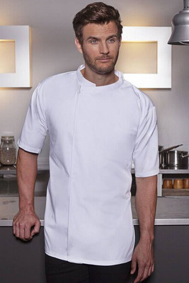 KARLOWSKY KYBJM3 - Chemise de cuisine manches courtes