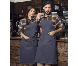 Karlowsky KYLS22 - Jeans-Style Bib Apron