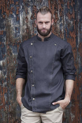 Karlowsky KYJM24 - Jeans-Style Chef Jacket