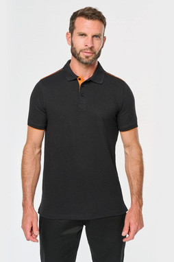 WK. Designed To Work WK270 - Polo DayToDay contrastado hombre