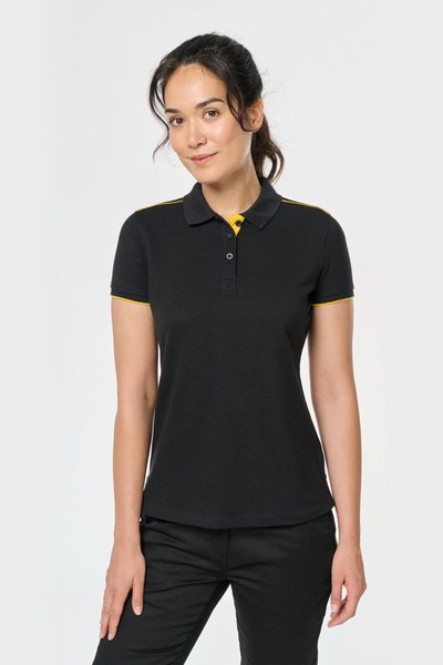 WK. Designed To Work WK271 - Ladies' short-sleeved contrasting DayToDay polo shirt