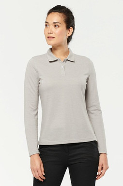 WK. Designed To Work WK277 - Polo donna maniche lunghe