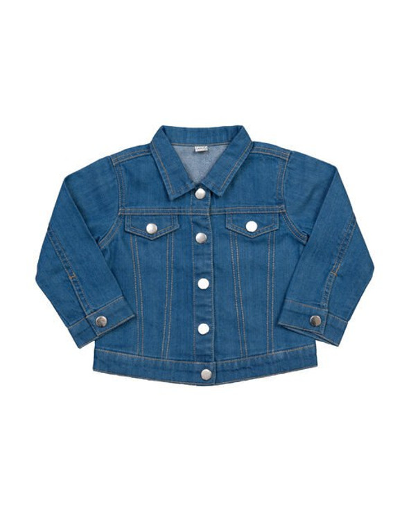 Babybugz BZ53 - Organic Cotton Baby Denim Jacket with Poppers
