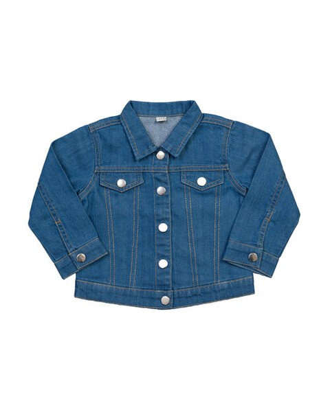 Babybugz BZ53 - Organic Cotton Baby Denim Jacket with Poppers