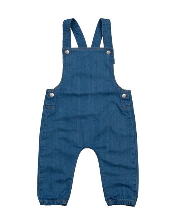 Babybugz BZ56 - Organic Cotton Adjustable Denim Dungarees for Babies