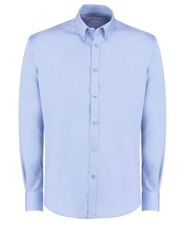 Kustom Kit KK139 - Premium Slim Fit Non-Iron Oxford Twill Shirt