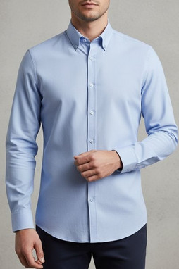 Kustom Kit KK139 - Premium Slim Fit Non-Iron Oxford Twill Shirt