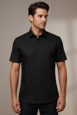 KUSTOM KIT KK141 - MENS POPLIN SHORT SLEEVE SHIRT