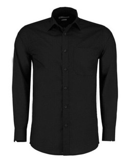 KUSTOM KIT KK142 - MENS POPLIN LONG SLEEVE SHIRT