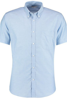 Kustom Kit KK183 - Premium Slim Fit Oxford Short Sleeve Work Shirt