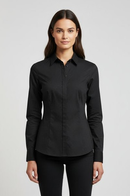 Kustom Kit KK743F - Women's Tailored Fit Long Sleeve Business Shirt