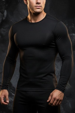 Kustom Kit KK979 - Mens Warmtex Thermal Long Sleeve Base Layer