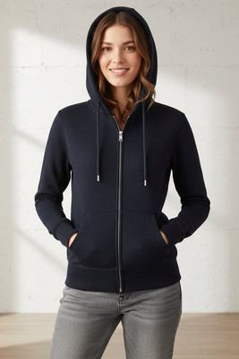 ANTHEM AM004 - Eco-Friendly Women's Full Zip Hoodie with Kangaroo Pockets