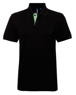 ASQUITH AND FOX AQ012 - Mens Classic Fit Polo with Contrast Details