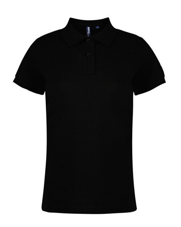 ASQUITH AND FOX AQ020 - Women's Premium Cotton Polo Shirt with Feminine Fit