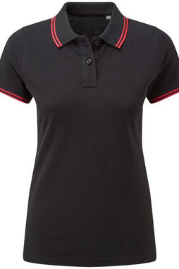 ASQUITH AND FOX AQ021 - Womens Classic Fit Double Tipped Polo Shirt