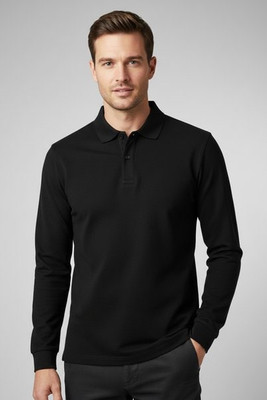 ASQUITH AND FOX AQ030 - Men's Premium Long Sleeve Cotton Polo Shirt