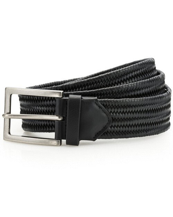 ASQUITH AND FOX AQ903 - Adjustable Leather Braid Belt with Buckle and Loop