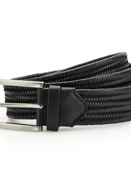 ASQUITH AND FOX AQ903 - Adjustable Leather Braid Belt with Buckle and Loop