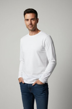 ECOLOGIE EA021 - Erawan Organic Cotton Fashion Fit Long Sleeve Tee