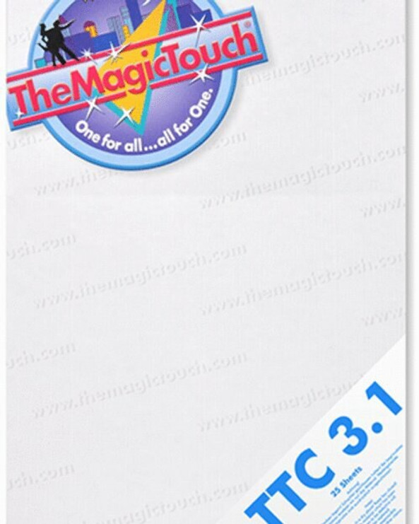 Magic Touch TTC 3.1 - Premium Soft Feel Transfer Paper for Light Fabrics