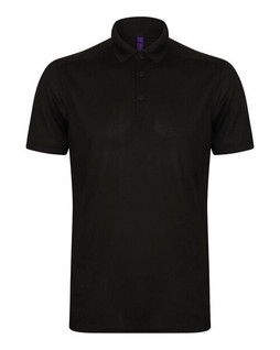 Henbury H460 - Mens Performance Stretch Polo with Wicking Finish