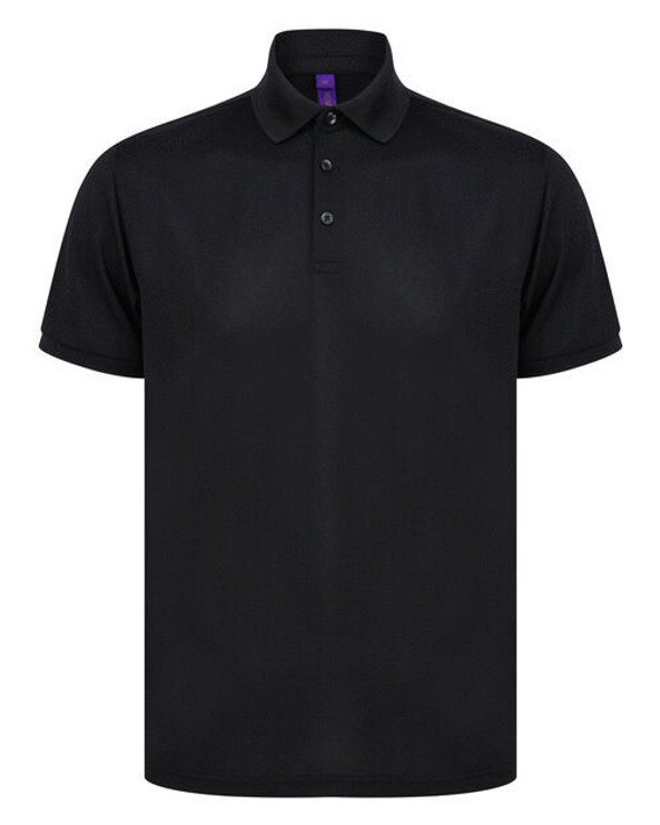 Henbury H465 - Eco-Friendly Recycled Polyester Polo Shirt
