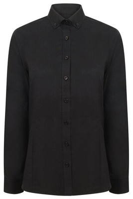 Henbury H513 - Women's Wrinkle Resistant Oxford Shirt - Regular Fit