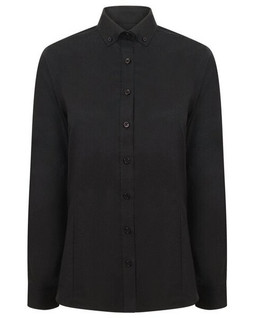 Henbury H513 - Womens Wrinkle Resistant Oxford Shirt - Regular Fit