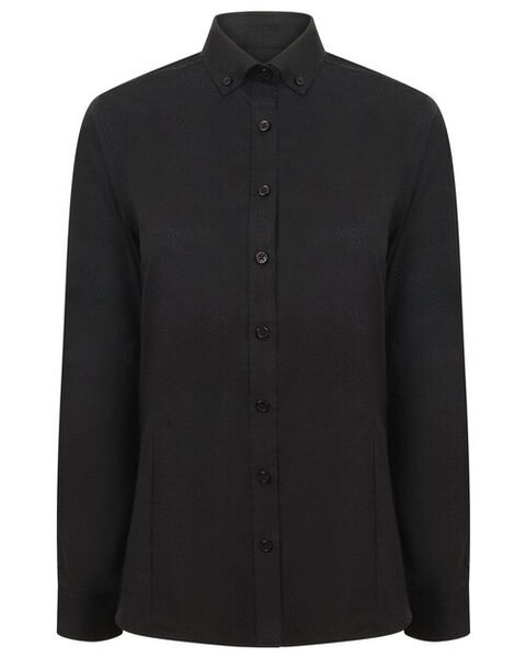 Henbury H513 - Women's Wrinkle Resistant Oxford Shirt - Regular Fit