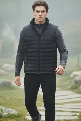 Henbury H875 - Water Repellent Unisex Quilted Puffer Gilet