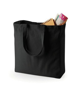 QUADRA BAGS QD23 - Eco-Friendly Cotton Canvas Shopper Tote Bag