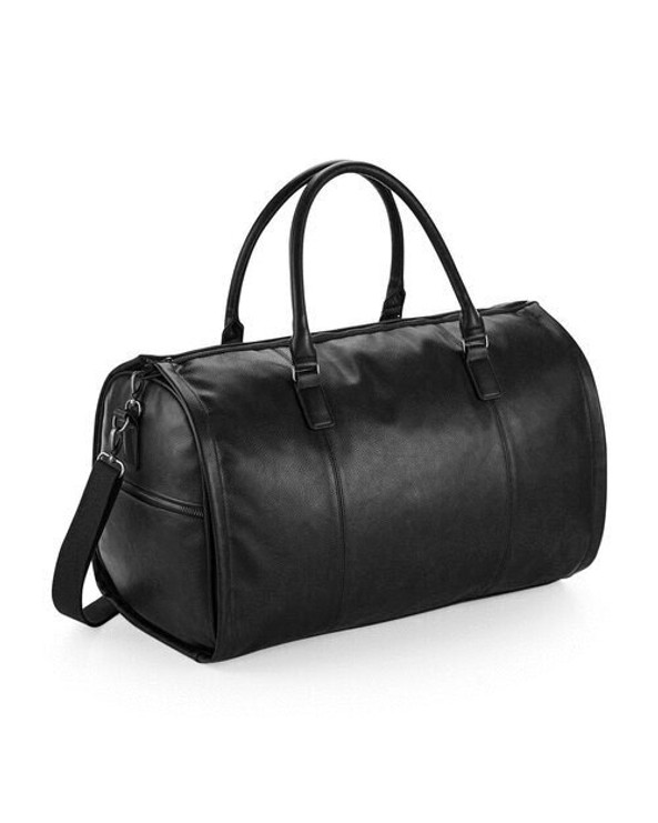 QUADRA BAGS QD880 - Luxury NuHide Leather-Style Weekender Garment Bag