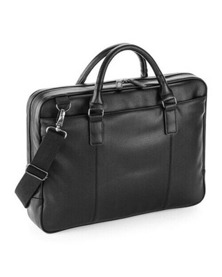QUADRA BAGS QD892 - Premium NuHide Slimline Laptop Briefcase 15.6 Inch