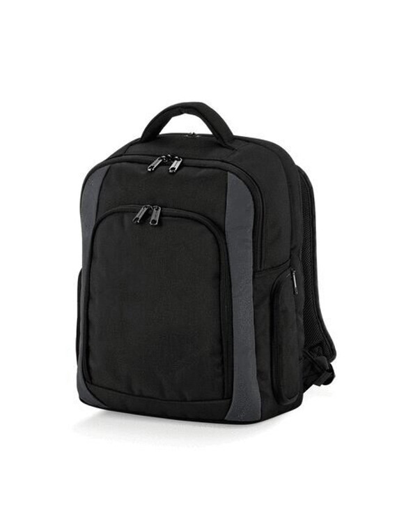 QUADRA BAGS QD968 - Tungsten 15.6-Inch Laptop Backpack with Media Pocket