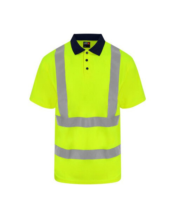 PRO RTX HIGH VISIBILITY RX710 - High Visibility Polo Shirt with Reflective Tape