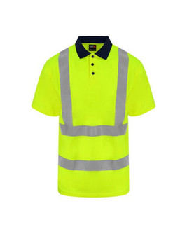 PRO RTX HIGH VISIBILITY RX710 - High Visibility Polo Shirt with Reflective Tape