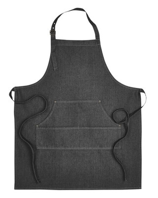 Artisan Collection by Reprime RP126 - Unisex Jeans Stitch Denim Bib Apron