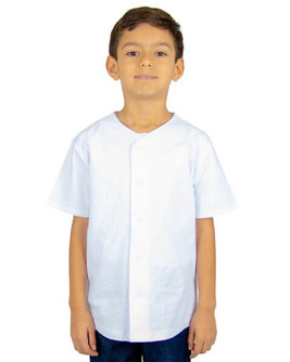 Shaka Wear SHBBJY - Youth 7 oz., 100% US Cotton Baseball Jersey