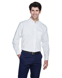 UltraClub 8975 - Camisa de Sarga Suave para Hombre
