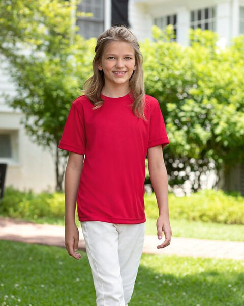 UltraClub 8620Y - Youth Cool & Dry Basic Performance T-Shirt