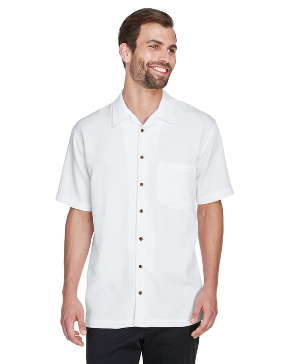UltraClub 8980 - Men's Cabana Breeze Camp Shirt