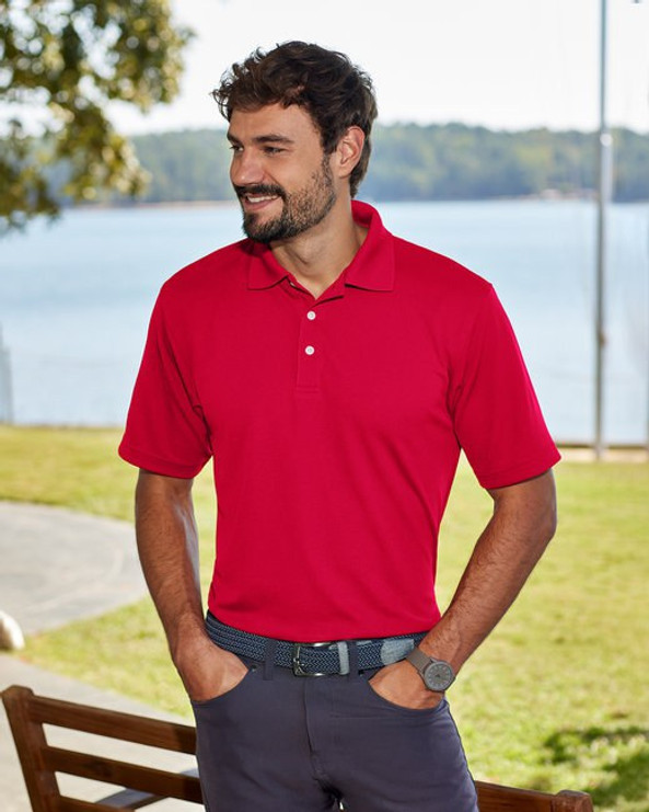 UltraClub 8445 - Men's Cool & Dry Stain-Release Performance Polo