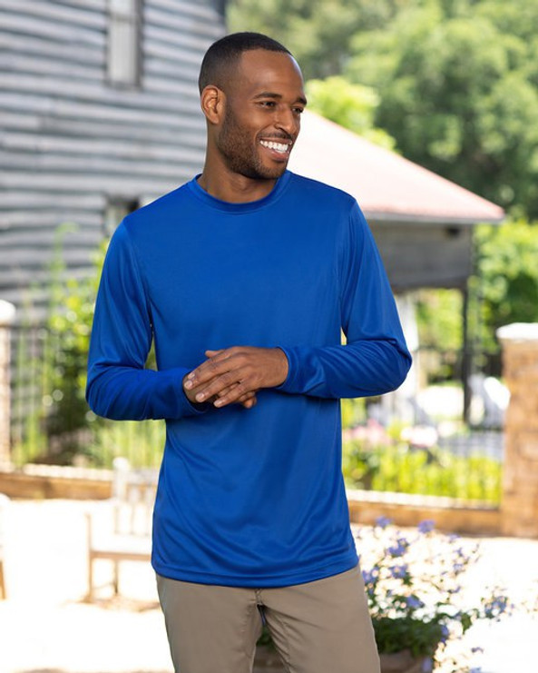 UltraClub 8622 - Men's Cool & Dry Performance Long-Sleeve Top