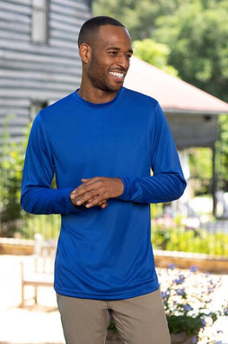 UltraClub 8622 - Mens Cool & Dry Performance Long-Sleeve Top