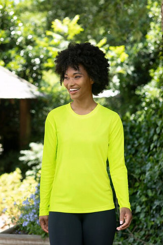 UltraClub 8622W - Ladies Cool & Dry Performance Long-Sleeve Top