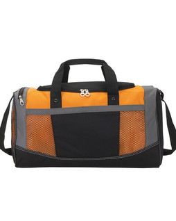 Gemline 4511 - Versatile Polyester Sport Travel Bag with Mesh Pockets