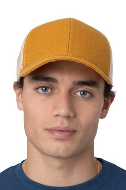 econscious EC7093 - Unisex Hemp Eco Trucker Recycled Polyester Mesh Cap