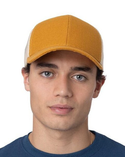 econscious EC7093 - Unisex Hemp Eco Trucker Recycled Polyester Mesh Cap